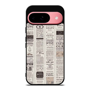 OLD NEWSPAPER PATTERN Google Pixel 9 Case Cover OLD NEWSPAPER PATTERN Google Pixel 9 Case Cover