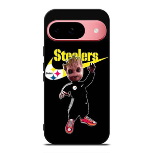 PITTSBURGH STEELERS GROOT NIKE Google Pixel 9 Case Cover PITTSBURGH STEELERS GROOT NIKE Google Pixel 9 Case Cover