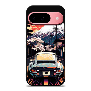 PORSCHE CAR 911 RACING CAR PAINTING Google Pixel 9 Case Cover PORSCHE CAR 911 RACING CAR PAINTING Google Pixel 9 Case Cover