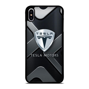 TESLA MOTOR CAR ICON iPhone XS Max Case Cover TESLA MOTOR CAR ICON iPhone XS Max Case Cover