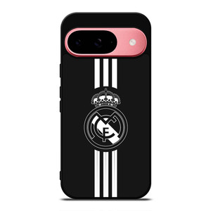 REAL MADRID FC BLACK LOGO Google Pixel 9 Case Cover REAL MADRID FC BLACK LOGO Google Pixel 9 Case Cover