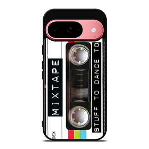 RETRO CLEAR MIXTAPE Google Pixel 9 Case Cover RETRO CLEAR MIXTAPE Google Pixel 9 Case Cover