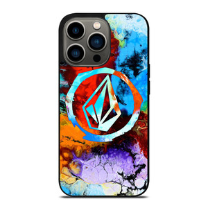 VOLCOM COLORFUL LOGO iPhone 13 Pro Case Cover