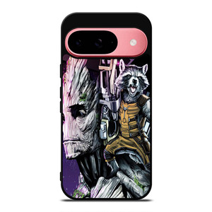 ROCKET RACCOON AND GROOT MARVEL Google Pixel 9 Case Cover ROCKET RACCOON AND GROOT MARVEL Google Pixel 9 Case Cover