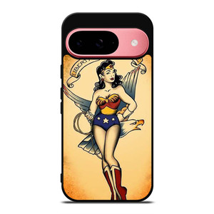 SAILOR JERRY TATTOO WONDER WOMAN Google Pixel 9 Case Cover SAILOR JERRY TATTOO WONDER WOMAN Google Pixel 9 Case Cover