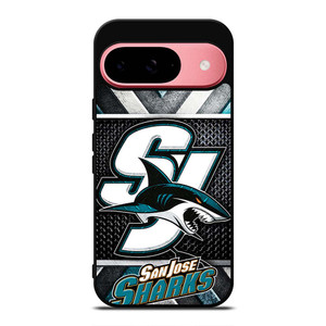 SAN JOSE SHARKS LOGO NHL Google Pixel 9 Case Cover SAN JOSE SHARKS LOGO NHL Google Pixel 9 Case Cover