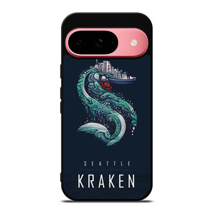 SEATTLE KRAKEN HOCKEY TEAM LOGO Google Pixel 9 Case Cover SEATTLE KRAKEN HOCKEY TEAM LOGO Google Pixel 9 Case Cover
