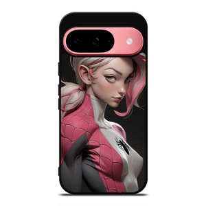 SEXY SPIDER GIRL MARVEL COMICS CARTOON Google Pixel 9 Case Cover