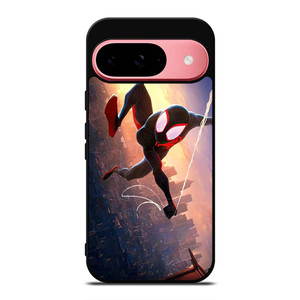 SPIDERMAN MILES MORALES ACROSS SPIDER-VERSE SWING Google Pixel 9 Case Cover SPIDERMAN MILES MORALES ACROSS SPIDER-VERSE SWING Google Pixel 9 Case Cover