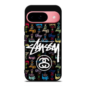 STUSSY COLLAGE LOGO Google Pixel 9 Case Cover