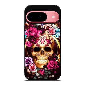 SUGAR SKULL FLOWER 2 Google Pixel 9 Case Cover SUGAR SKULL FLOWER 2 Google Pixel 9 Case Cover