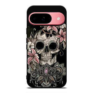 SUGAR SKULL FLOWER Google Pixel 9 Case Cover SUGAR SKULL FLOWER Google Pixel 9 Case Cover