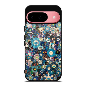 TAKASHI MURAKAMI FLOWERS SKULL Google Pixel 9 Case Cover TAKASHI MURAKAMI FLOWERS SKULL Google Pixel 9 Case Cover