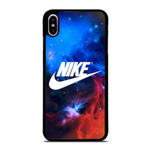 NIKE LOGO NEBULA iPhone XS Max Case Cover