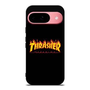 THRASHER LOGO SKATEBOARD MAGAZINE Google Pixel 9 Case Cover THRASHER LOGO SKATEBOARD MAGAZINE Google Pixel 9 Case Cover