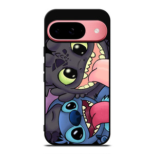 TOOTHLESS AND STITCH CARTOON Google Pixel 9 Case Cover