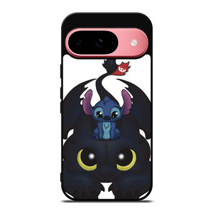 TOOTHLESS AND STITCH CUTE Google Pixel 9 Case Cover