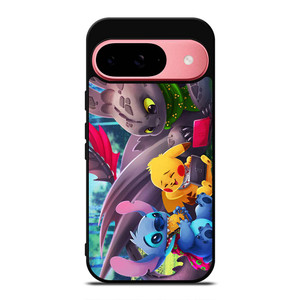 TOOTHLESS STITCH PIKACHU Google Pixel 9 Case Cover