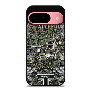 TRIUMPH MOTORCYCLE POSTER Google Pixel 9 Case Cover