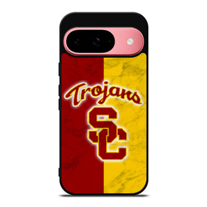 USC TROJANS LOGO MARBLE Google Pixel 9 Case Cover USC TROJANS LOGO MARBLE Google Pixel 9 Case Cover