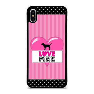 VICTORIA'S SECRET PINK LOVE iPhone XS Max Case Cover