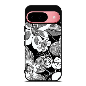 VERA BRADLEY WHITE BLOOMS Google Pixel 9 Case Cover VERA BRADLEY WHITE BLOOMS Google Pixel 9 Case Cover
