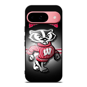 WISCONSIN BADGER FOOTBALL LOGO Google Pixel 9 Case Cover WISCONSIN BADGER FOOTBALL LOGO Google Pixel 9 Case Cover