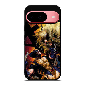 WOLVERINE VS SABRETOOTH Google Pixel 9 Case Cover WOLVERINE VS SABRETOOTH Google Pixel 9 Case Cover