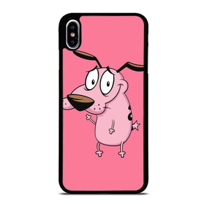 COURAGE THE COWARDLY DOG CARTOON iPhone XS Max Case Cover COURAGE THE COWARDLY DOG CARTOON iPhone XS Max Case Cover
