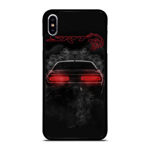 DODGE SRT CHALLENGER HELLCAT BLACK iPhone XS Max Case Cover