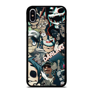 GORILLAZ 2D COLLAGE iPhone XS Max Case Cover