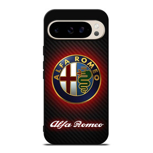 ALFA ROMEO RED CARBON LOGO Google Pixel 9 Pro Case Cover