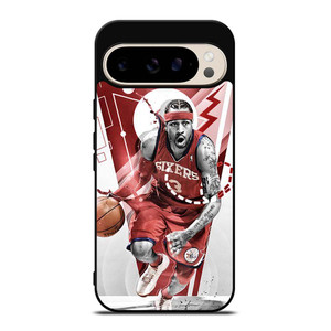 ALLEN IVERSON SIXERS BASKETBALL Google Pixel 9 Pro Case Cover