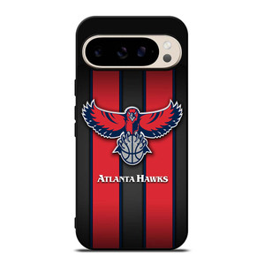 ATLANTA HAWKS STRIPE LOGO Google Pixel 9 Pro Case Cover
