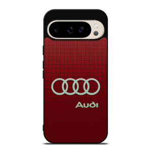 AUDI LOGO RED Google Pixel 9 Pro Case Cover AUDI LOGO RED Google Pixel 9 Pro Case Cover