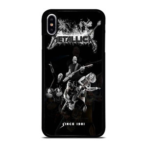 METALLICA ROCK BAND iPhone XS Max Case Cover