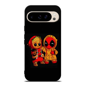 BABY DEADPOOL AND GROOOT Google Pixel 9 Pro Case Cover