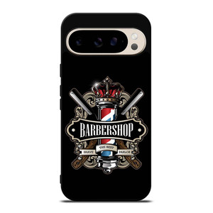 BARBERSHOP POLE HAIR CUT LOGO Google Pixel 9 Pro Case Cover