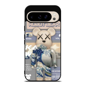 BEARBRICK ROBOT STYLE KAWS Google Pixel 9 Pro Case Cover