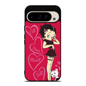 BETTY BOOP EAT YOUR HEART Google Pixel 9 Pro Case Cover