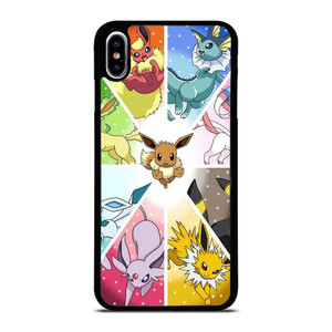 POKEMON ALL EEVEE iPhone XS Max Case Cover