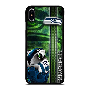 SEATTLE SEAHAWKS FOOTBALL iPhone XS Max Case Cover