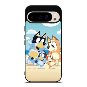 BLUEY HEELERS FAMILY CARTOON Google Pixel 9 Pro Case Cover