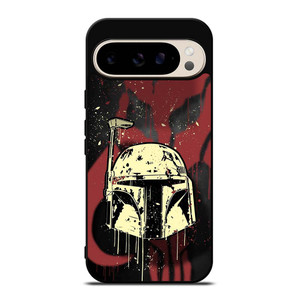 BOBA FETT HELMET STAR WARS ART Google Pixel 9 Pro Case Cover