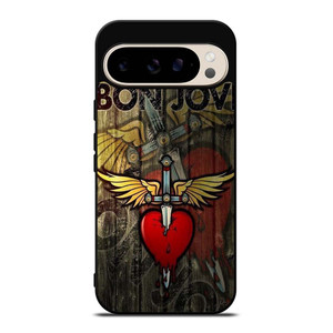BON JOVI WOODEN LOGO Google Pixel 9 Pro Case Cover