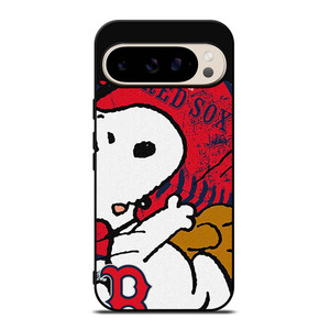 BOSTON RED SOX BASEBALL SNOOPY Google Pixel 9 Pro Case Cover BOSTON RED SOX BASEBALL SNOOPY Google Pixel 9 Pro Case Cover