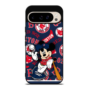 BOSTON RED SOX MICKEY MOUSE Google Pixel 9 Pro Case Cover BOSTON RED SOX MICKEY MOUSE Google Pixel 9 Pro Case Cover
