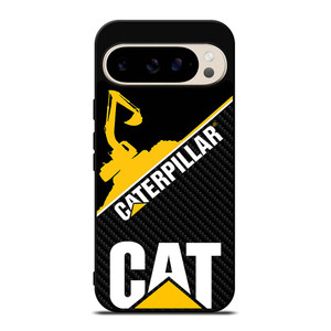 CAT CATERPILLAR LOGO CARBON Google Pixel 9 Pro Case Cover