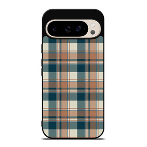 CHECK CLASSIC DARK PLAID FABRIC TEXTURES Google Pixel 9 Pro Case Cover