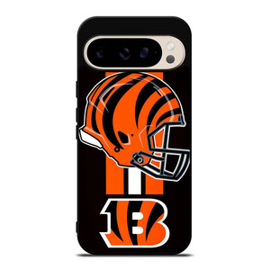 CINCINNATI BENGALS NFL FOOTBALL TEAM LOGO Google Pixel 9 Pro Case Cover CINCINNATI BENGALS NFL FOOTBALL TEAM LOGO Google Pixel 9 Pro Case Cover